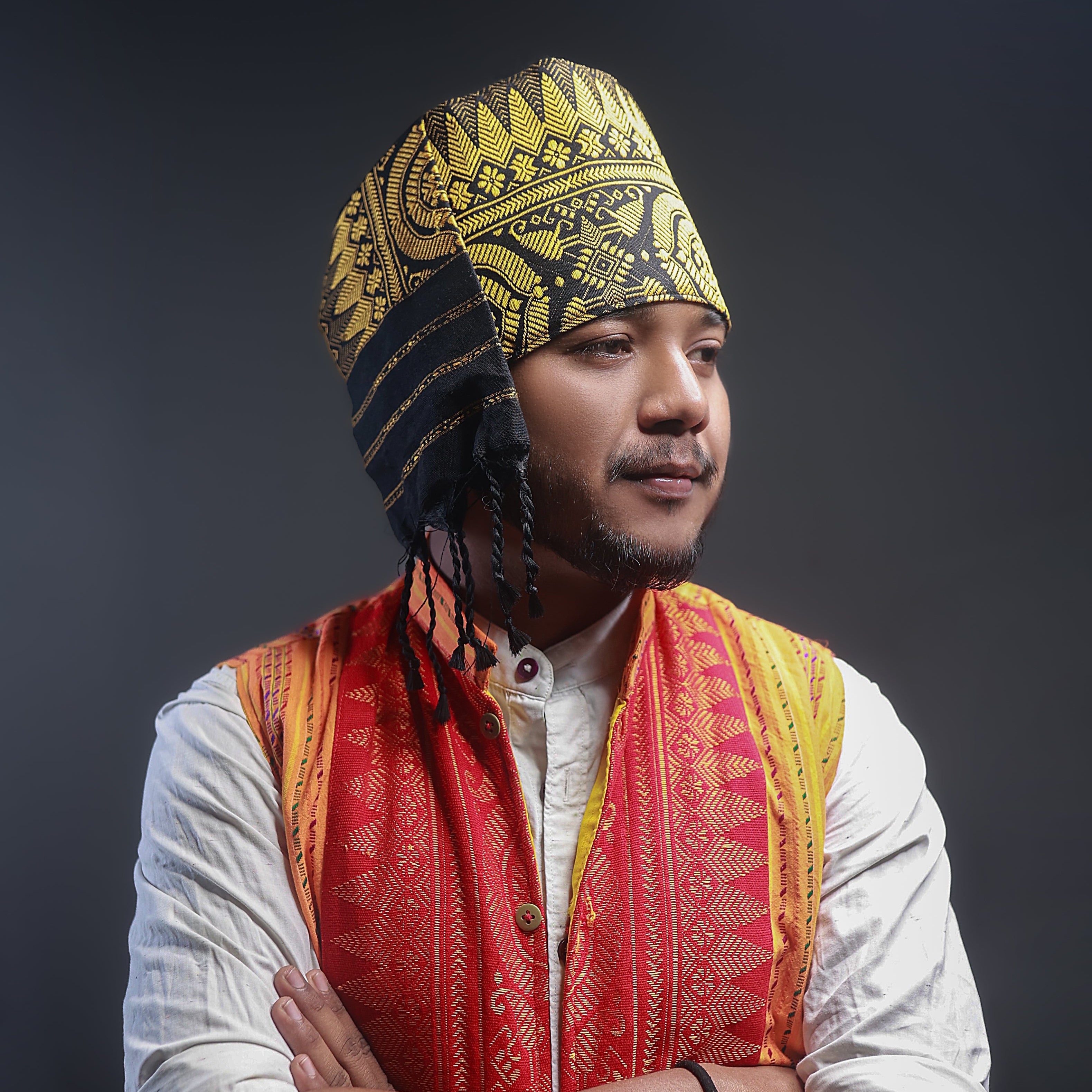 Aronai Fawori- Bodo Traditional Headwear