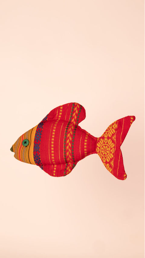Gwja Na: Red Fish Soft Toy