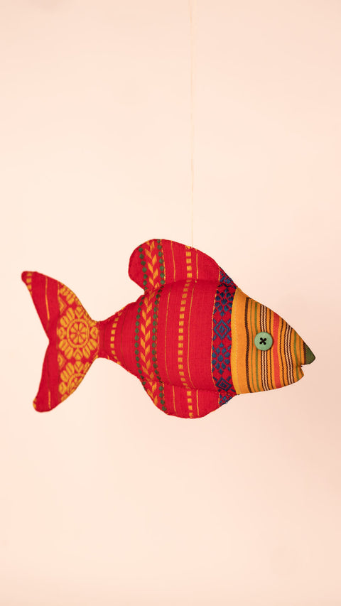 Gwja Na: Red Fish Soft Toy