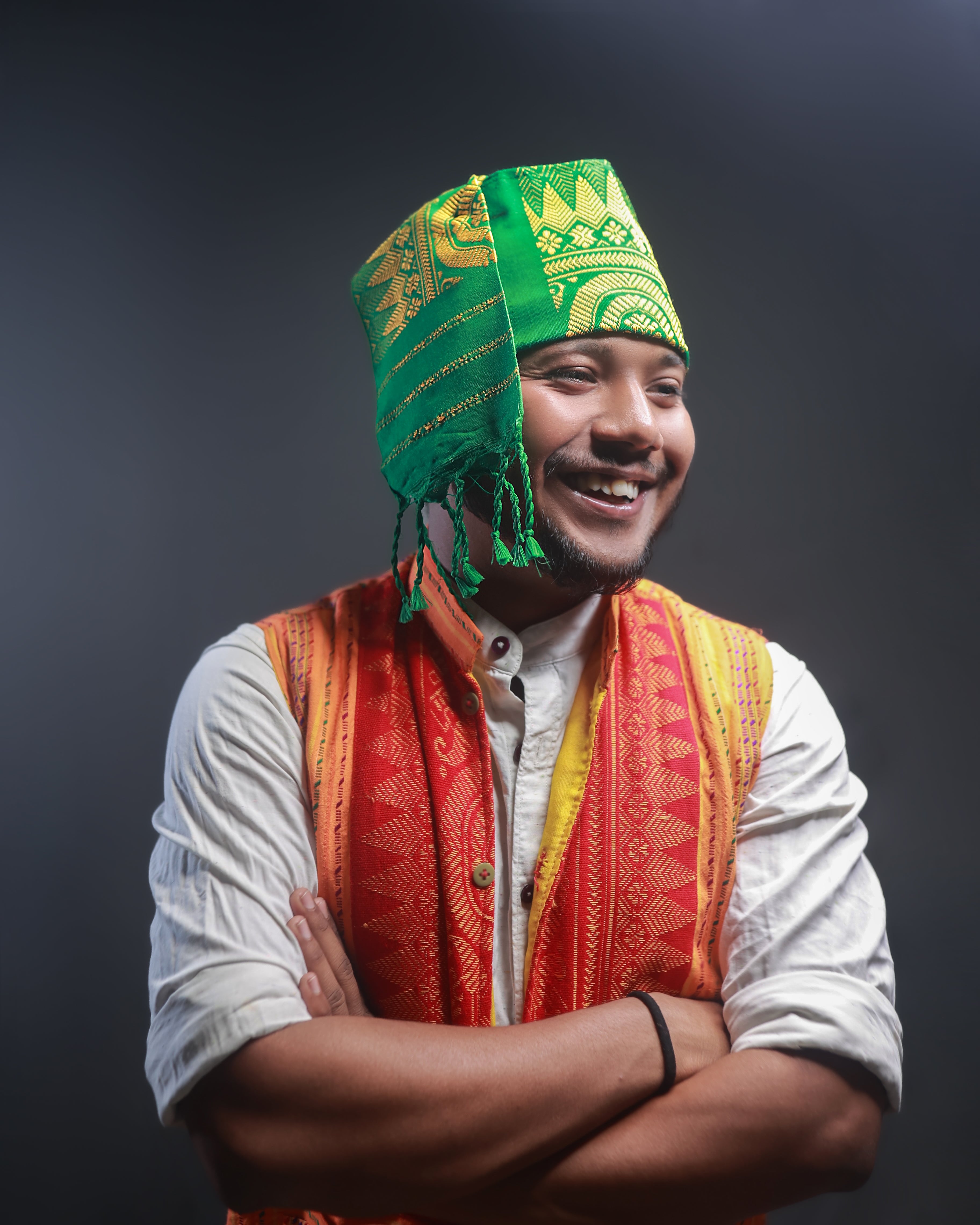 Aronai Phawri- Bodo Traditional Headwear | Bwisagu 15% OFF Use Code - Zankla15off