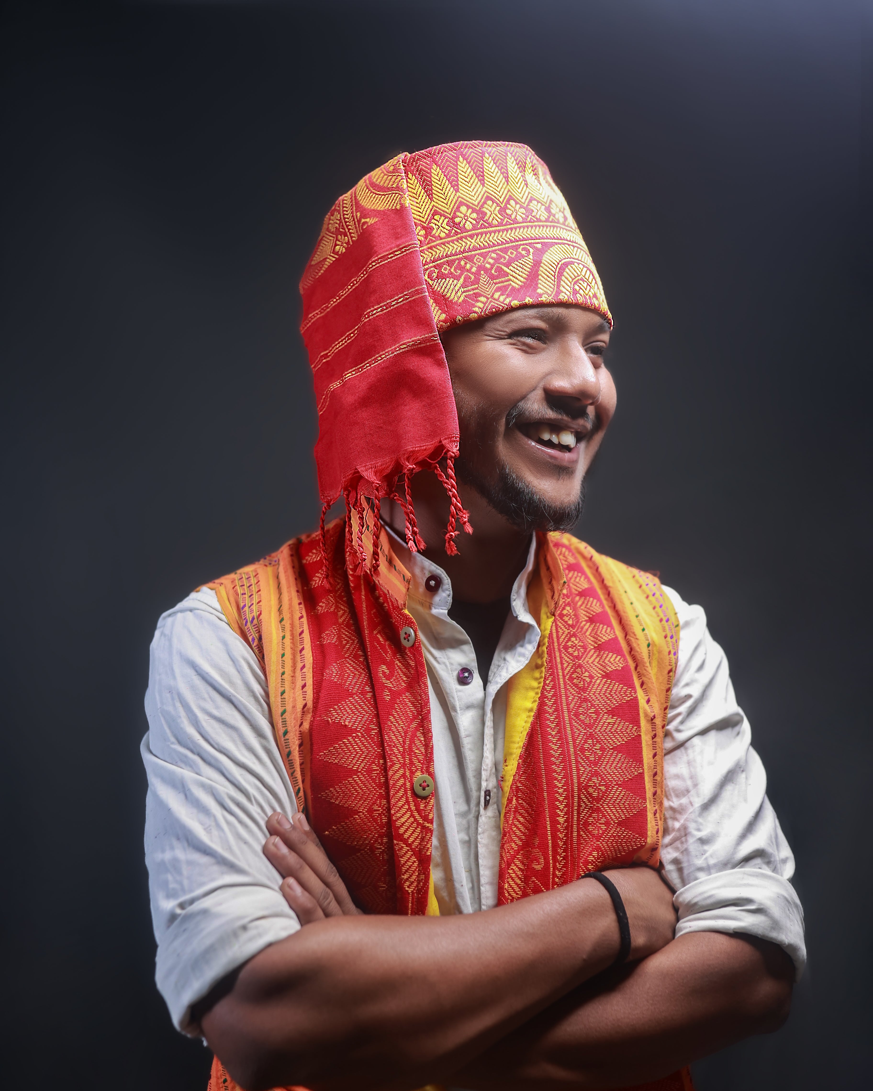 Aronai Phawri- Bodo Traditional Headwear | Bwisagu 15% OFF Use Code - Zankla15off