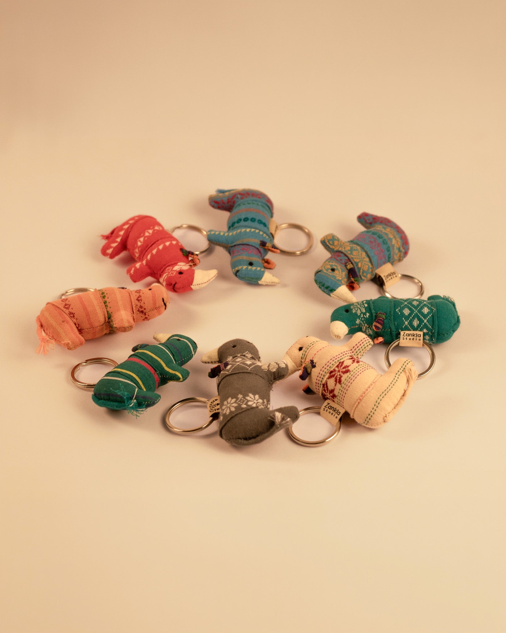 Rhino Keychain