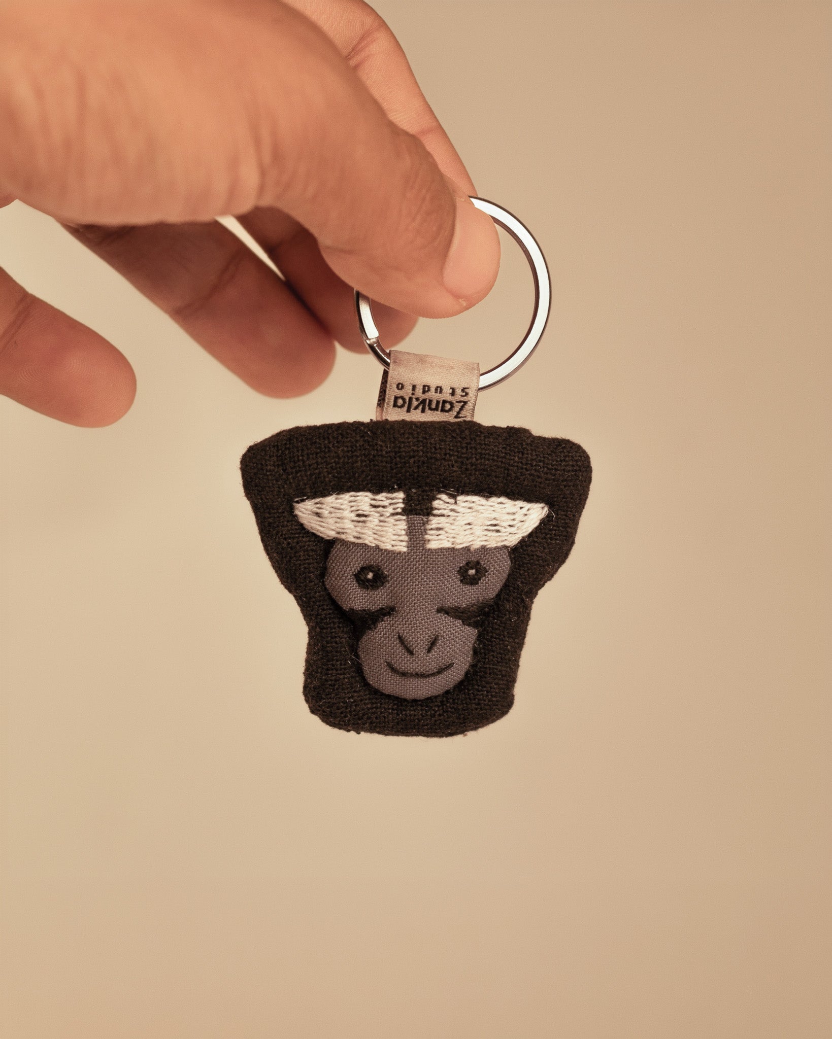 Hoolock Gibbon Keychain